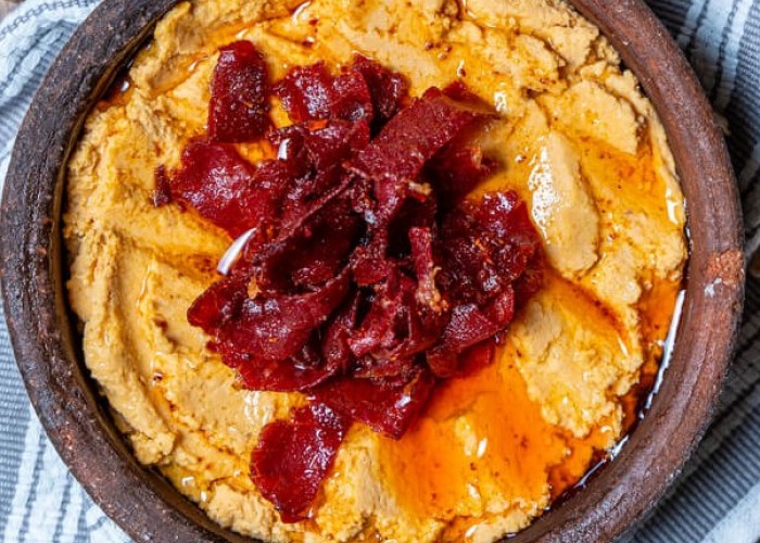 Humus Pastırmalı 250 gr